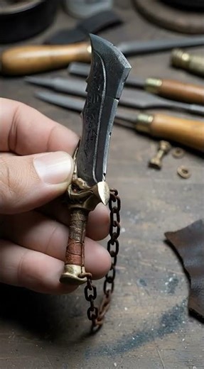 TINY KRATOS BLADES (They Are Heavy!) ⚔️