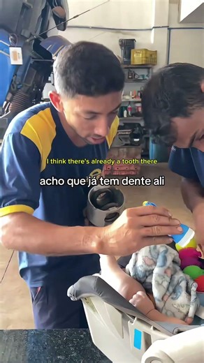 Mechanic or Dentist, A Baby's First Tooth Adventure