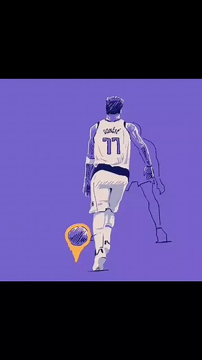 Dynamic Basketball Animation Featuring Iconic Player Moves