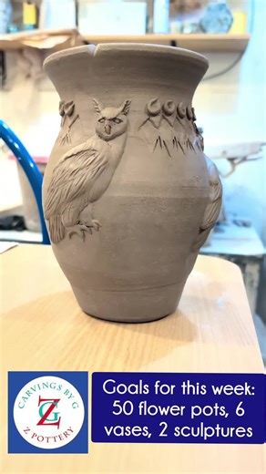 Diversity is what leads to survival of a species, but it's Equality in that diversity that makes us awesome as humans. #mlk #owls #pottery #potterystudio #clayart