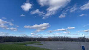 It was a nice day at SUNY OCC Saturday. Find out when and where lake effect snow could impact the roads and visibility while you're driving here. https://cnycentral.com/news/local/lake-effect-snow-will-be-impacting-parts-of-cny-early-next-week | CNYCentral.com