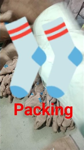 ladies towel socks finishing and press 🧦#vijay socks