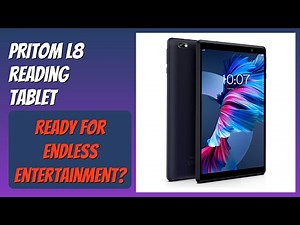 REVIEW (2025): PRITOM L8 Reading Tablet. Features.