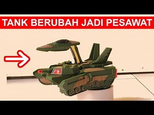 3 ALAT UNIK BERUBAH JADI ROBOT TRANSFORMER, TANK, PESAWAT