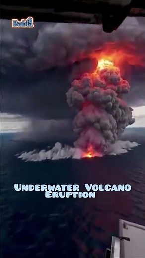 Underwater Volcano Eruption..