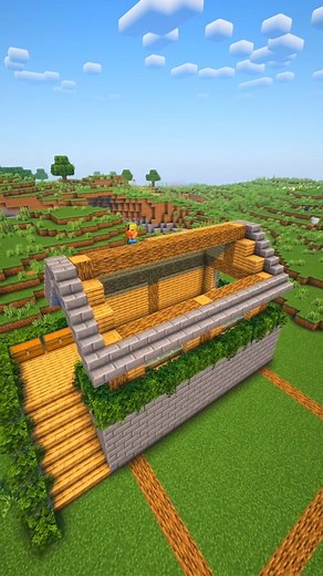 3.3K views · 14 reactions | Minecraft Oak house #minecraft #minecraftbuild #minecraftbuilding #minecrafttutorial #fyp | Traveler シ | Facebook