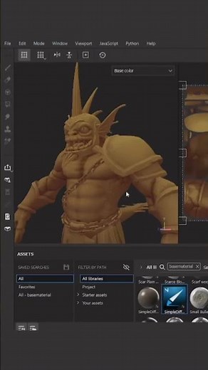 Stylized Creature Texturing – Simple Diffuse Workflow