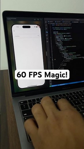 Flutter Tutorial for Beginners – Build This in 60s!
