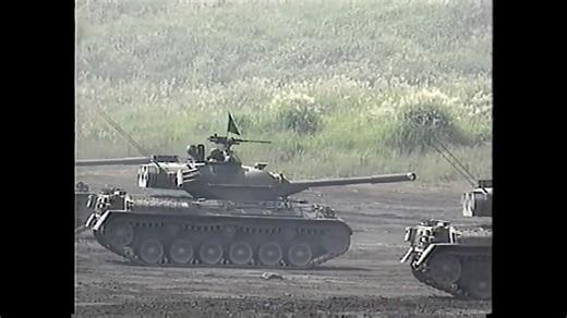 日本61式坦克影像合集