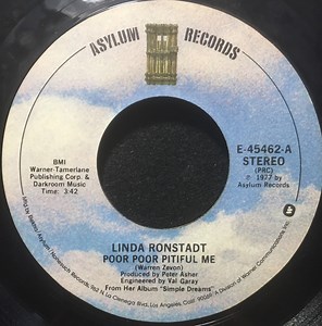 Linda Ronstadt - Poor Poor Pitiful Me