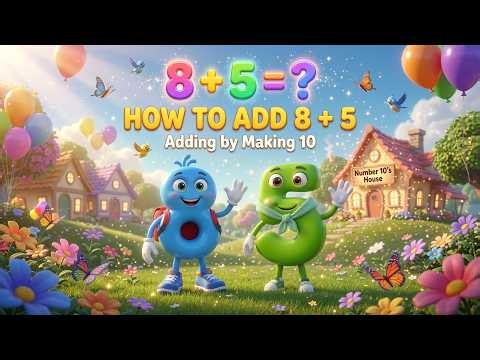 🚀 Struggling with Addition? Watch This Fun Making 10 Lesson That Makes Math Easy! ✨🧮 1st Grade Math