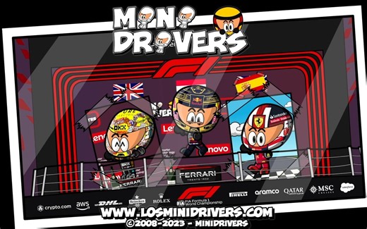 【MiniDrivers】2023美国大奖赛•正赛搞笑版集锦