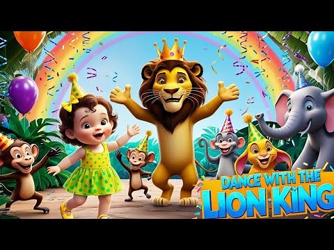The Lion Song | SING Along with Fun Lion Songs for Kids | Learning Song for Kids
