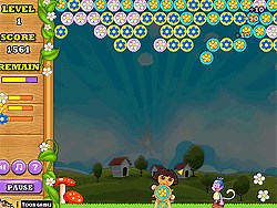 Dora Flower Shooter | Play Now Online for Free - Y8.com