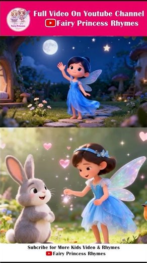 Fairy Princess Magic ✨ Cute Princess Wand Story for Kids | Short Reel #FairyPrincess #MagicWand