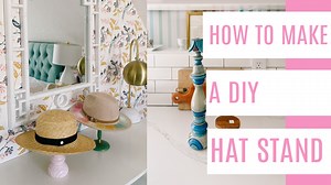 DIY Hat Stand