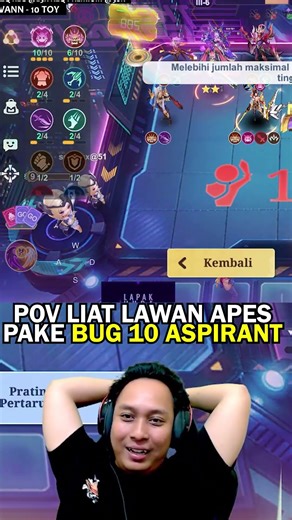 KUKIRA COMEBACK LIAT LAWAN PAKE BUG 10 ASPIRANT !! ENDINGNYA TERNYATA