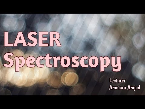 MSc Lecture 22: LASER SPECTROSCOPY #solidstatechemistry