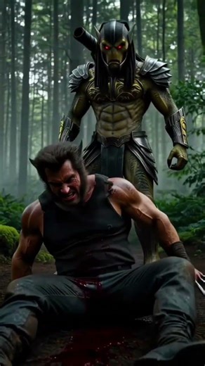 wolverine vs Predator part2 the end