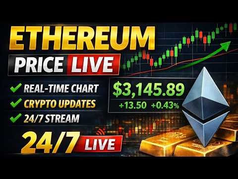 Ethereum Price Live Today | ETH Real-Time Chart 24/7