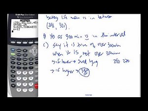 IB MAI HL - 04.05.2 t-Distribution example