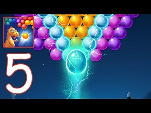 Bubble Shooter: Primitive Dinosaurs‏ Gameplay Walkthrough - Part 5 (Android,IOS)