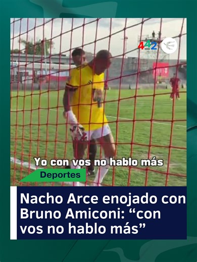 Nacho Arce critica penal de Bruno Amiconi en el partido