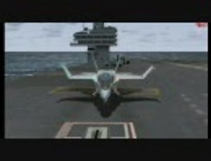 [FSX]空母に着艦する練習してみた。