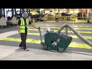 Floor Preparation by Shot Blasting