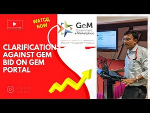 How to send clarification to sellers on GeM portal #gem #government #contractors #bidding
