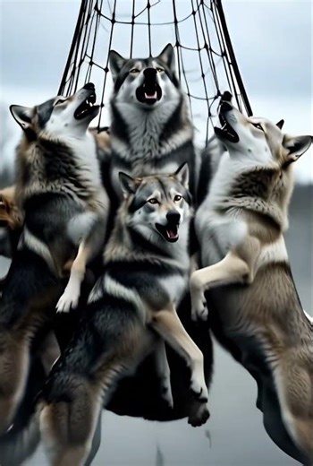 A brave dog saved an entire flock from a wolf pack!