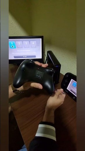 How to Connect My Pro Controller to My Wii U Console #wiiu #wiiuu #procontroller #elsalvador2023