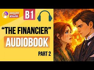 Slow English Listening Practice 🎧 The Financier – Part 2 | English Audiobook B1