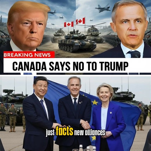 Trump is FURIOUS after Canada’s PM Mark Carney just dropped a bombshell! 😡🇨🇦 💬 Full story: https://us.topbrand.live/12816/ Carney boldly declared Canada is better off building new alliances and markets — AWAY from Trump’s chaotic America! D.C. in shock, emergency calls everywhere… Trump reportedly raged: “How dare he?!” Canada is cheering this powerful step toward real independence! 🍁💪 #Trump #CanadaStrong #AmericaFirstFail | Spotlight Times USA