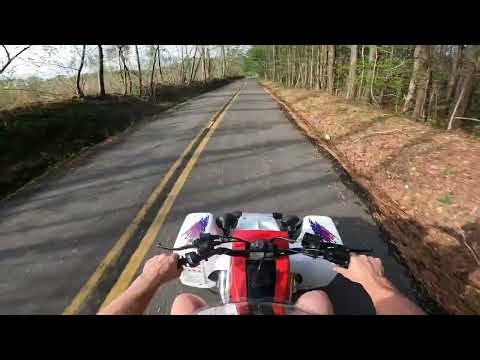 Let the 1996 gold wheels banshee eat today