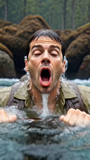 Jungle Survivor Crosses Deadly River | cinematic survival.