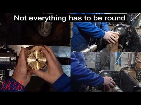 Wood Turning a natural edge clock