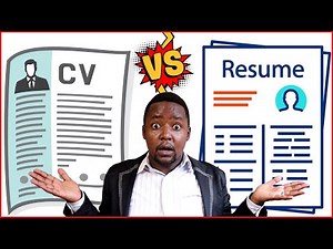 Difference Between CV and Resume - How to Write a CV in 2022 - CV Writing Tips