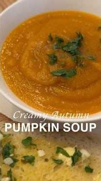 How to Make Creamy Pumpkin Soup | Step-by-Step Recipe #shorts