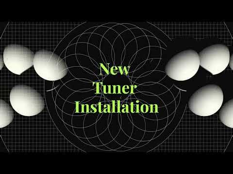Classical Guitar Tuner Installation