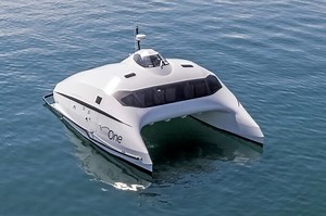 This ultra-fast boat’s aerodynamic design lets it fly over water and uses 10x less fuel than a helicopter! - Yanko Design