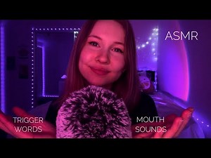 ASMR~1+ HR Clicky Trigger Words, Dry Mouth Sounds, and Inaudible Whispers (Trym's CV)✨