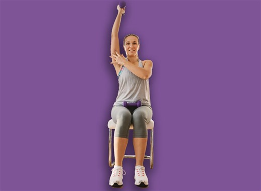 4 Chair Exercises That Tighten Upper Arms Better Than Tricep Dips After 55