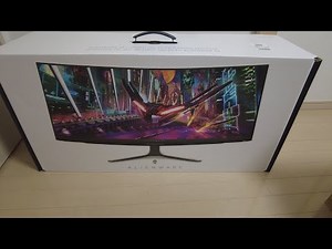 [最強ゲーミングモニター][黒が綺麗]Dell OLEDパネルPC用液晶モニターAW3423DW開封レビュー