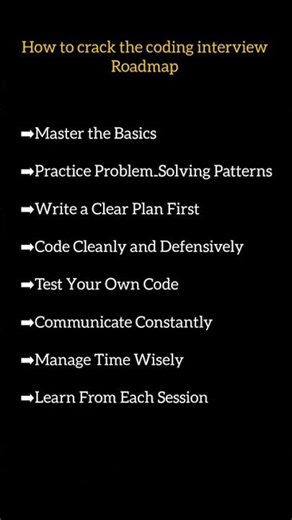 how to crack an interview 🤔| Roadmap 🛣️ #coding #interview