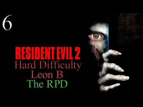 Resident Evil 2 (1998) - RE: Enhance 2.0 - Hard Difficulty - Leon B - Ep. 6: The RPD
