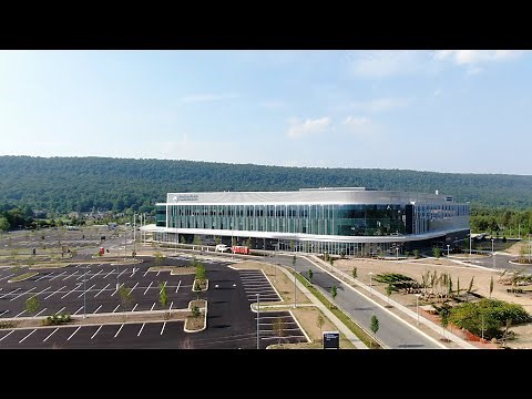 Peak inside the new Penn State Health Medical Center in Hampden Township