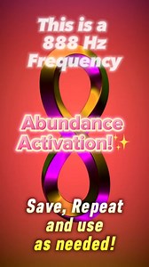 68K views · 2.6K reactions | Unlock the Miracle 888 Hz Frequency to Manifest Infinite Abundance! ✨ #888Hz #ancientrootsmedia #ManifestAbundance #MiracleFrequency #LawOfAttraction #MoneyMagnet #ancientrootsmedia #balance #vibration #wellness #soundhealing | Ancient Roots Media | Facebook