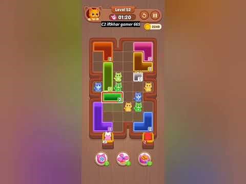Catdom color Hole level 52 gameplay walkthrough solution