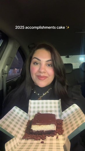 Fighting Back Tears Over 2025 Accomplishments Cake